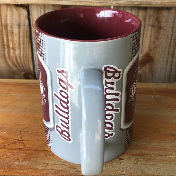 The Memory Company MS State Jumbo 32oz Ceramic Coffee Mug Maroon Gray & White - Picture 5 of 7
